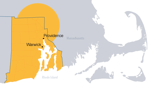 RI & Southeastern MA HVAC company service area